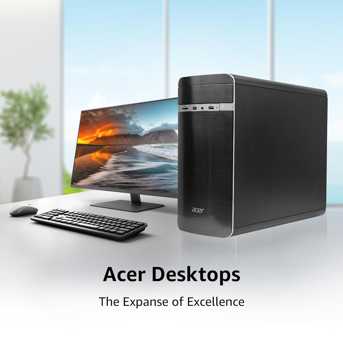 Acer Dt (UD.30KSI.0TQ)-M200-H610-I3-12100-GEN/8GB/512 SSD/DOS