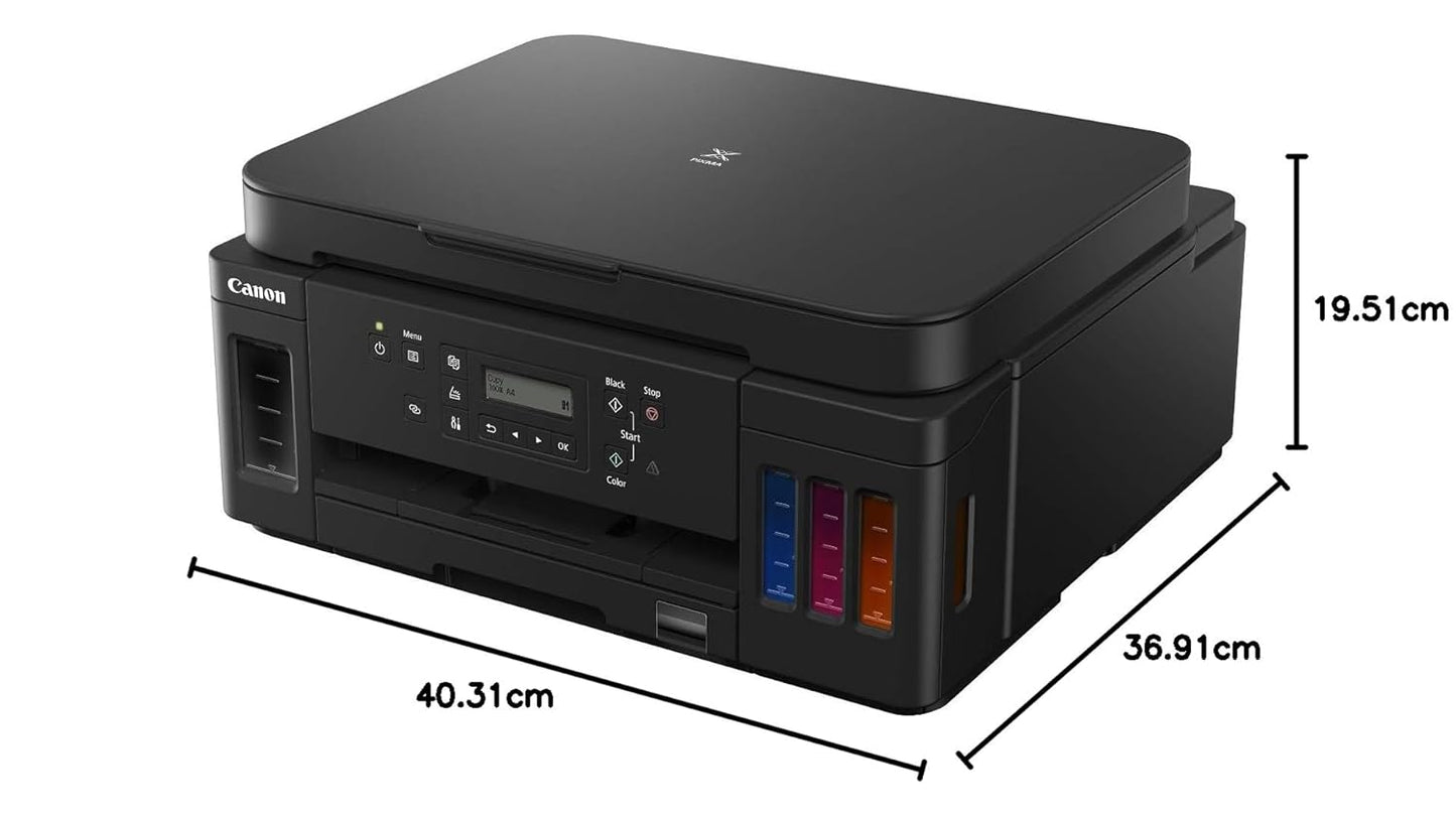 Canon PIXMA MegaTank G6070 All-in-one Wi-Fi Colour Ink Tank Printer with Auto-Duplex Printing