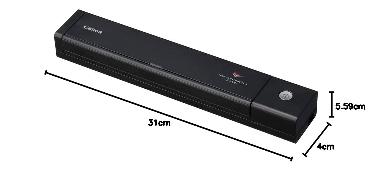Canon P-208II USB 2.0 Document Scanner Ultra-portable equipped with ADF