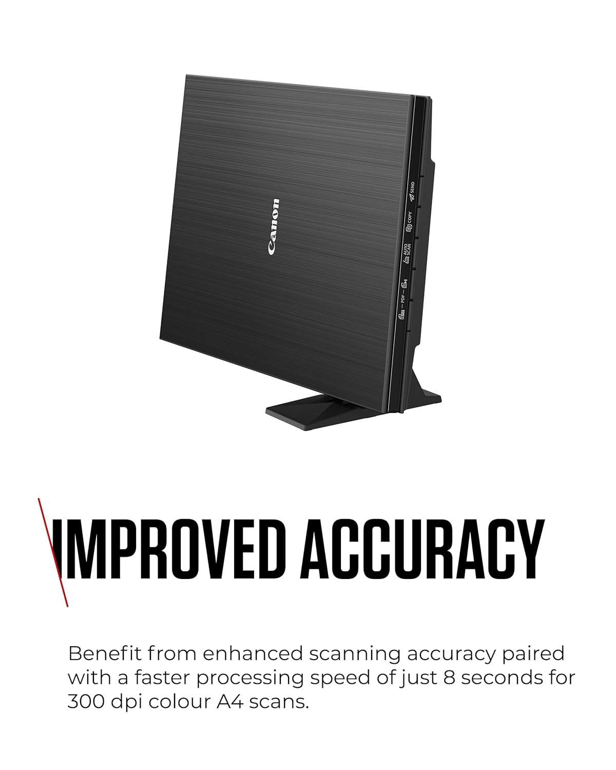 CANON LIDE400 USB Powerd, Fast and Compact Flatbed Scanner with Vertical Scanning