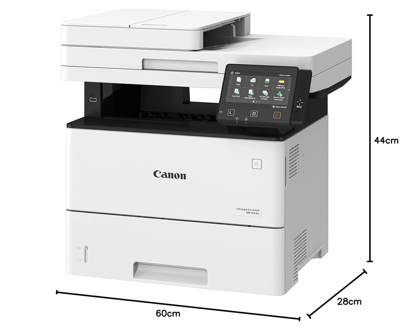 Canon imageCLASS MF543X Multi Function WiFi Laser Monochrome Printer with FAX