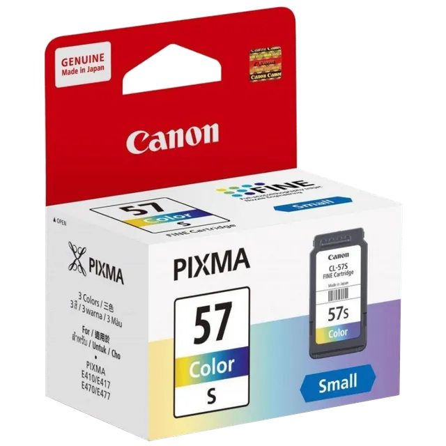 CL57s Ink Cartridge Compatible with Printer / CL57s Ink Cartridge Compatible with Canon Printer E400 / E460 / E480 / E3170 / E3370 / E410 / E470 / E477 / E417/ E4270,TRI-COLOR (CMY)