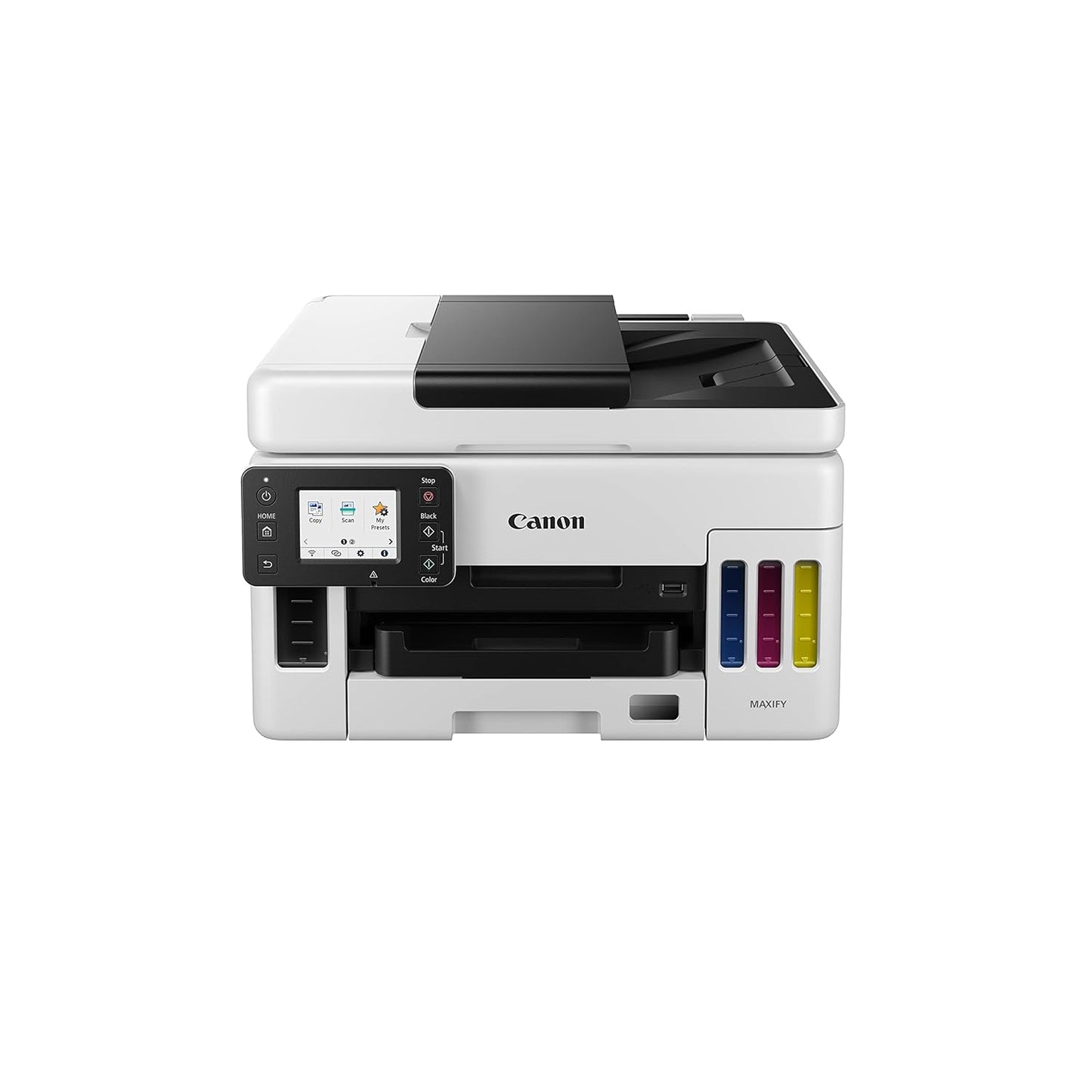 Canon MAXIFY MegaTank GX6170 All-in-One Wireless Ink Tank (Colour) Business Printer for High Volume Document Printing with 2 years Standard Warranty