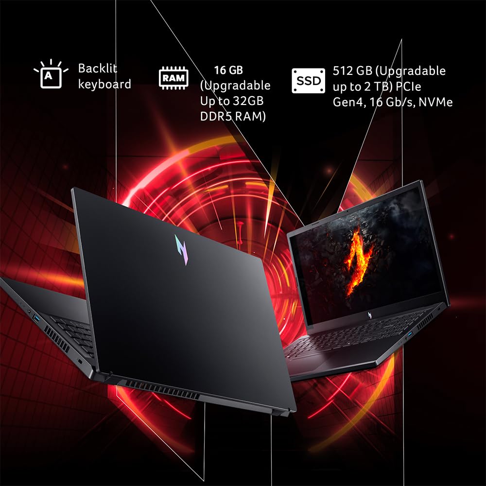 Acer Nitro V 15, AMD Ryzen 7 7735HS Octa-core Processor, NVIDIA GeForce RTX 3050 |Window 11 Home