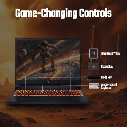 Acer Nitro V 16, Intel Core i5-14450HX, NVIDIA GeForce RTX 4050 | Window 11 Home