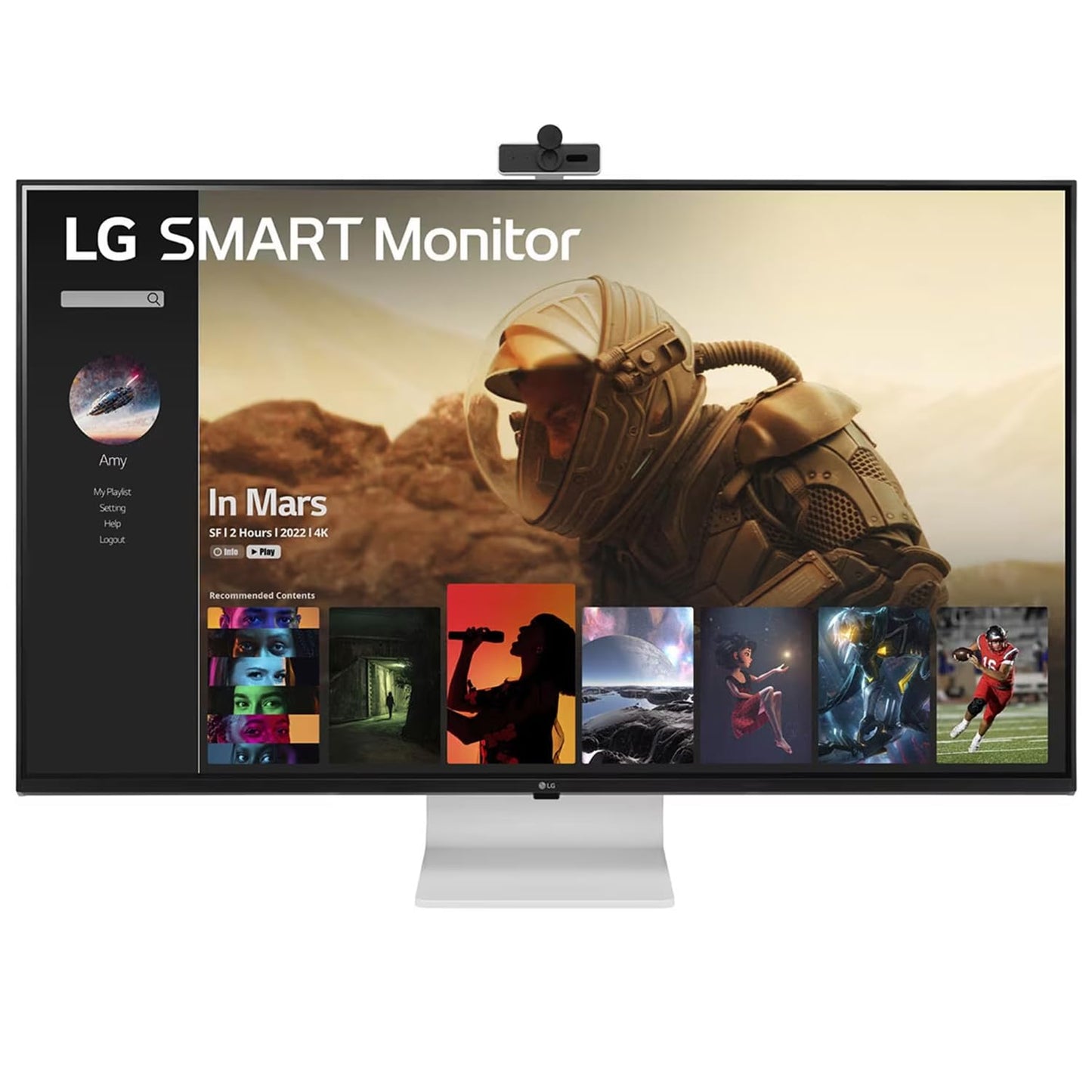 LG Smart Monitor 43SQ700S IPS (3840 * 2160) USB Type-C (65W PD)