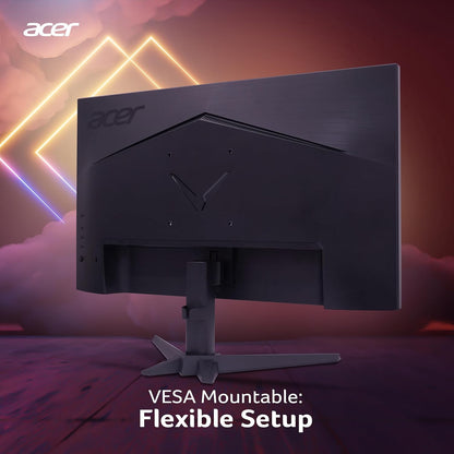 Acer Nitro VG240Y X1 23.8 Inch IPS Full HD Backlit LED Gaming Monitor I 0.5 MS Response I 200Hz Refresh Rate I SRGB 99%, HDR 10 I 2xHDMI, 1xDP I Stereo Speakers I AMD FreeSync Premium I Eye Care