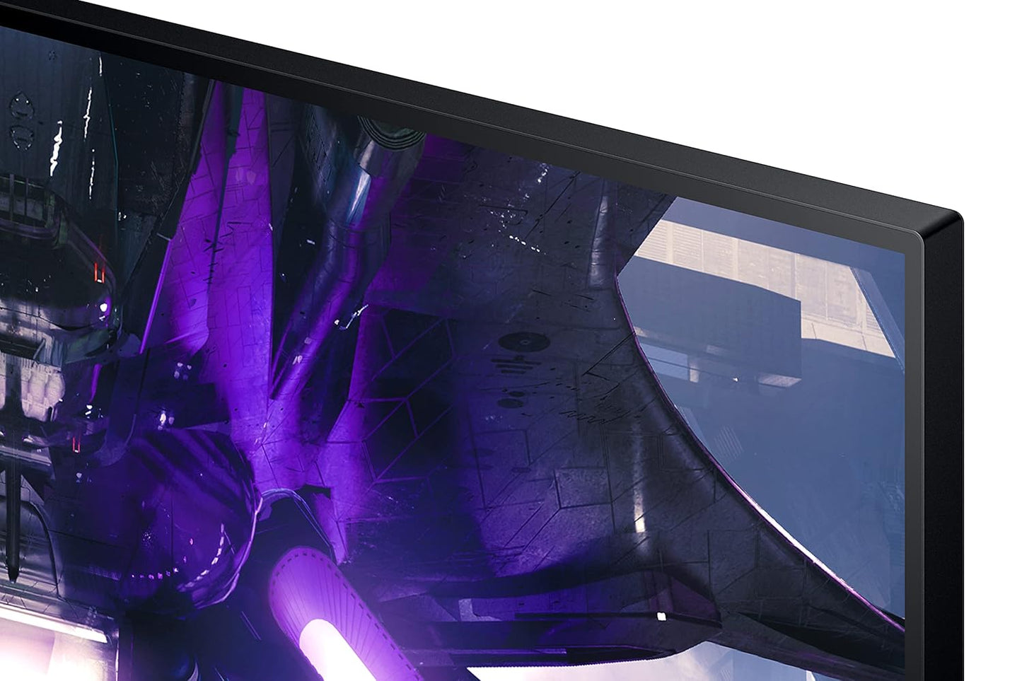Samsung Odyssey G3 Gaming Monitor 60cm (24 inches), FHD 1920 X 1080, 165 Hz, 1ms(MPRT), AMD Freesync, DP, HDMI, Height, Tilt, Pivot Adjust Stand, Bezel Less, Eye-Saver (LS24AG320NWXXL, Black)