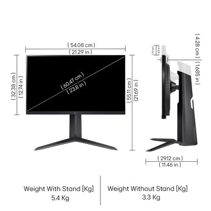 LG Ultragear 24GS65F IPS Full HD Gaming Monitor 1920 X 1080,180Hz