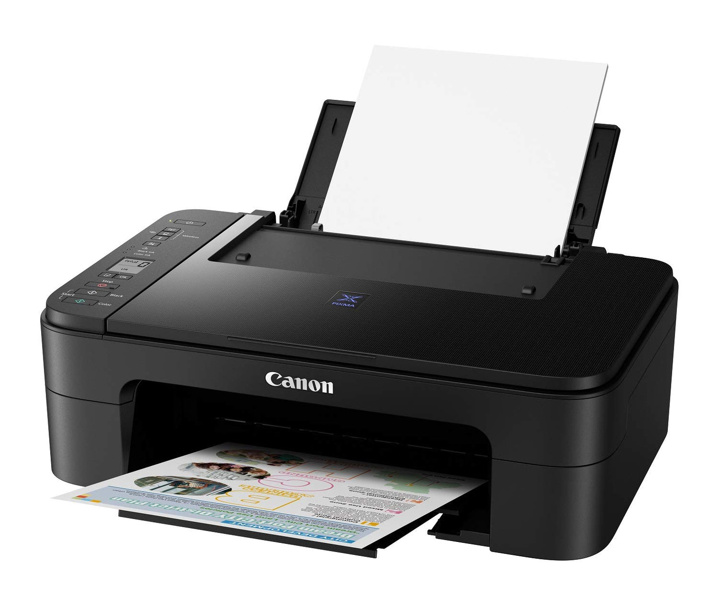Canon PIXMA TS3370s All in One |Print |Scan |Copy) WiFi Inkjet Colour Printer for Home