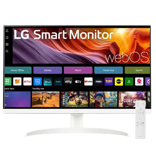 LG Smart Monitor 27SR75U , IPS, 4K, UHD (3840x2160) USB Type-C 65W PD