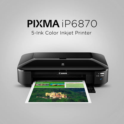 Canon Pixma iX6870 Single Function Inkjet Printer |Print |  Wifi A3 Wireless Document and Photo Printer
