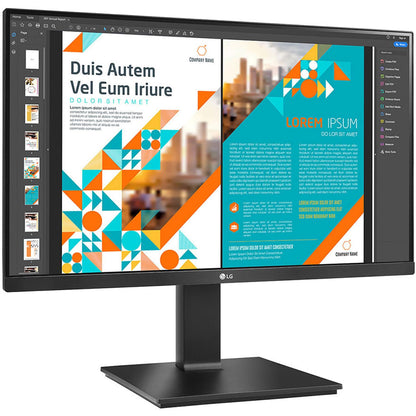 LG 24QP550, QHD 2560 x 1440, 24 Inch, IPS HDMI, 3 Side Borderless