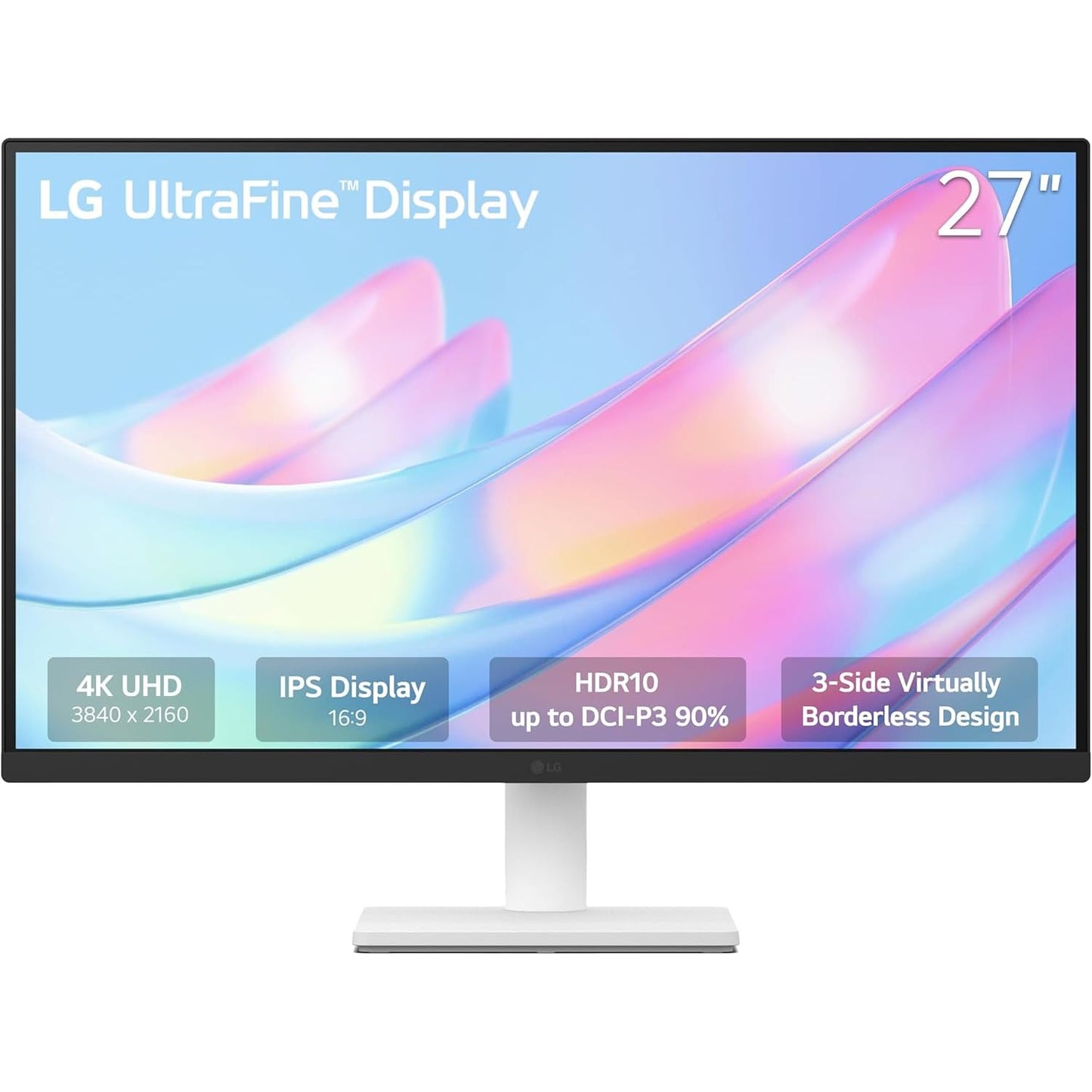 LG Ultrafine 27US500, (3840x2160) 27 Inch Monitor, IPS, 60Hz