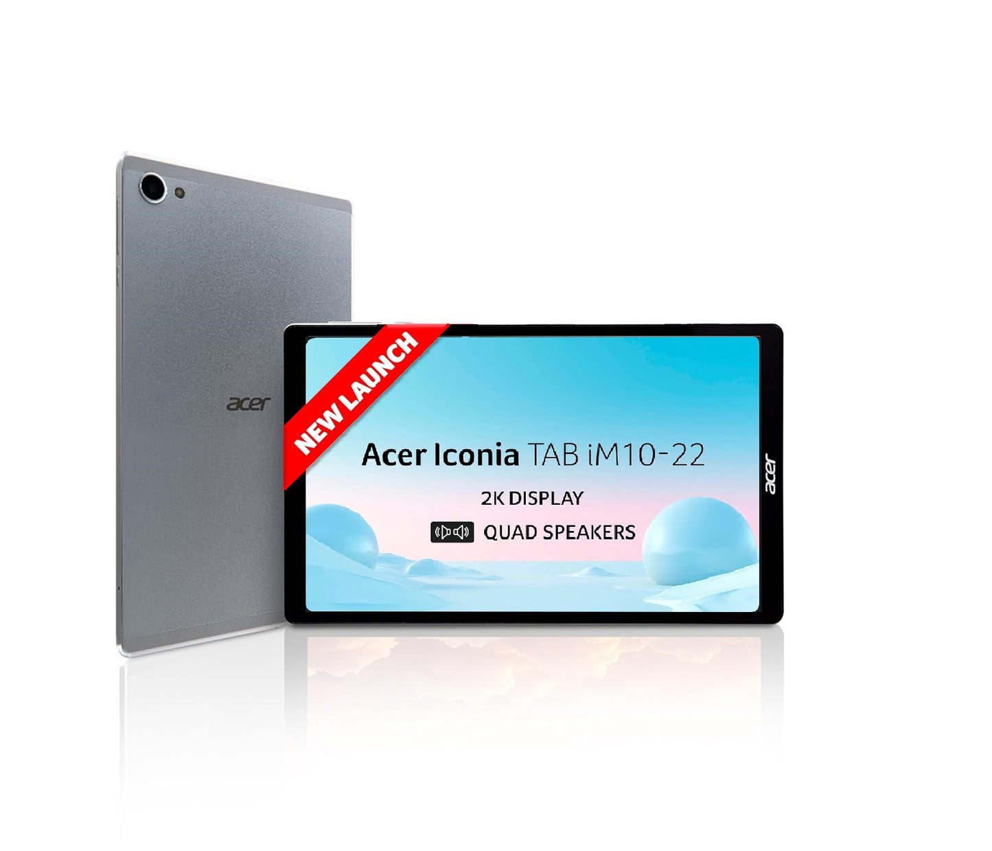 Acer Iconia Tab iM10-22 4x built-in 1W Pure Voice stereo Speakers 6GB LPDDR 4 RAM