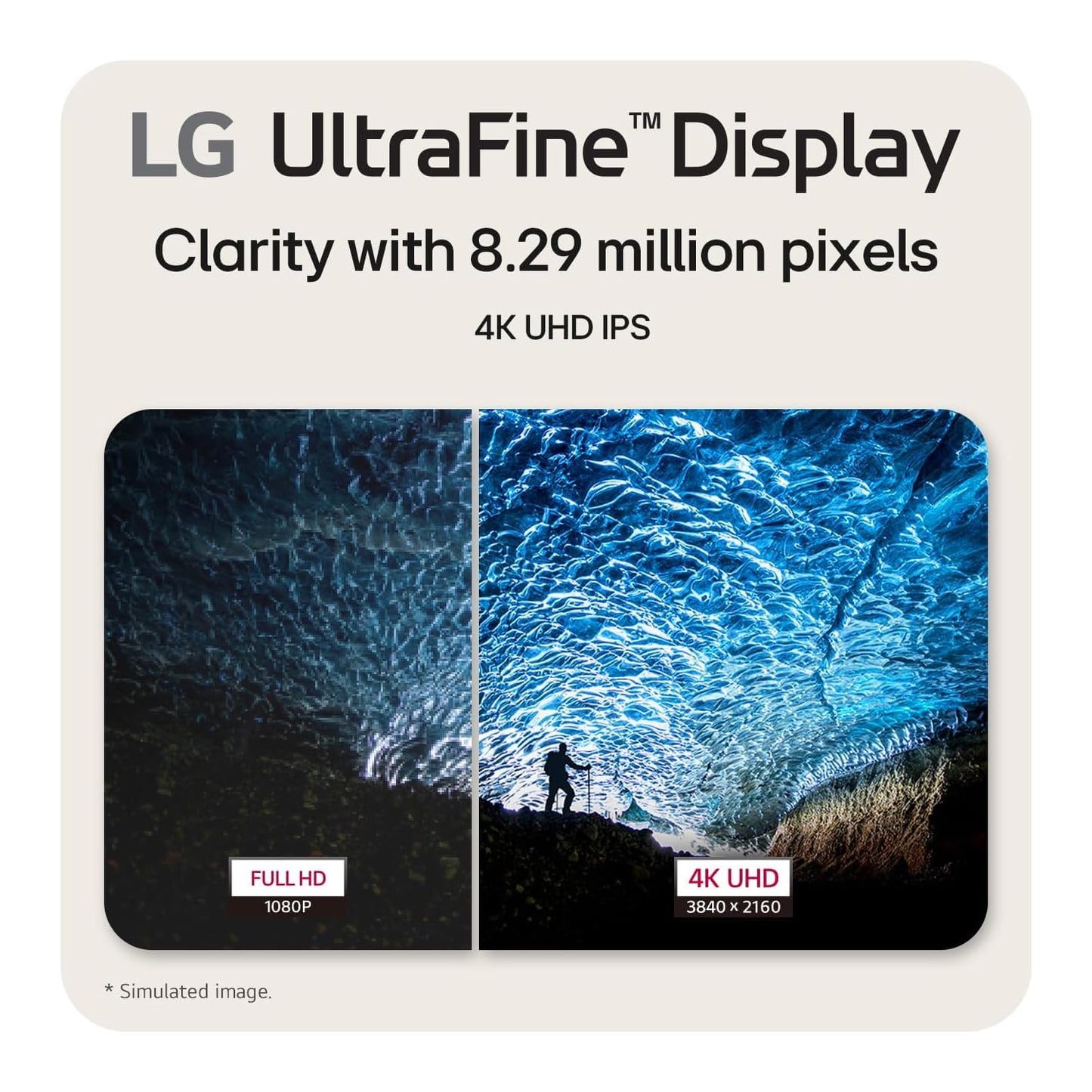 LG Ultrafine 27US500, (3840x2160) 27 Inch Monitor, IPS, 60Hz