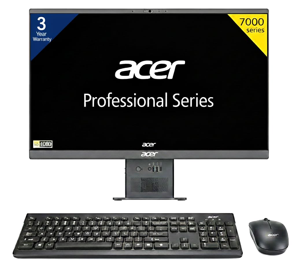 Acer UD.33QSI.01U Veriton Core i5-13500H, 16 GB RAM, 512 GB Storage, 23.8 Inch, Windows 11 Home, All in Ones