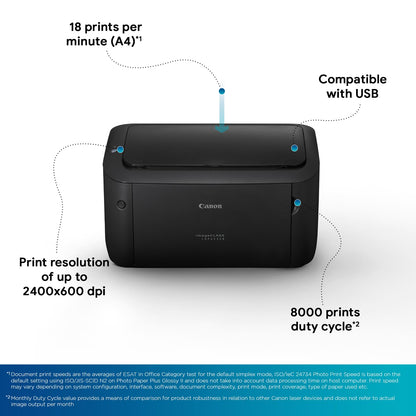 Canon imageCLASS LBP6030B Mono Printer | Windows | Mac | Linux Support | USB