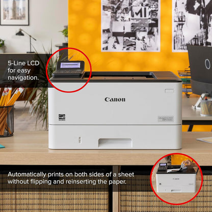 Canon imageCLASS LBP246dw Monochrome Duplex, Wireless Laser Printer, Single Function