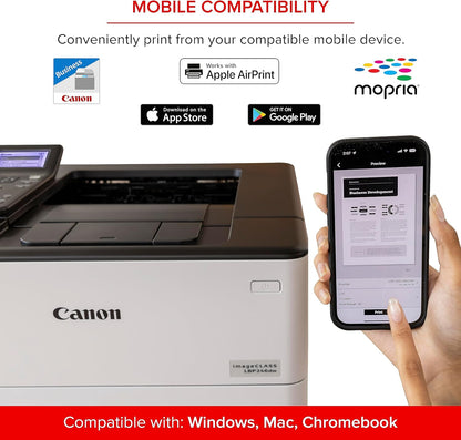 Canon imageCLASS LBP246dw Monochrome Duplex, Wireless Laser Printer, Single Function