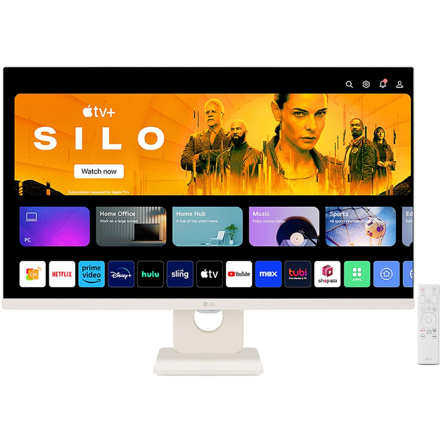 LG 32SR50F Smart Monitor (32", 80cm), FHD IPS Display (1920 x 1080)
