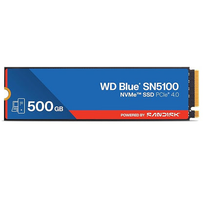 Western Digital WD Blue SN5100 NVMe 500GB, Upto 6600MB,