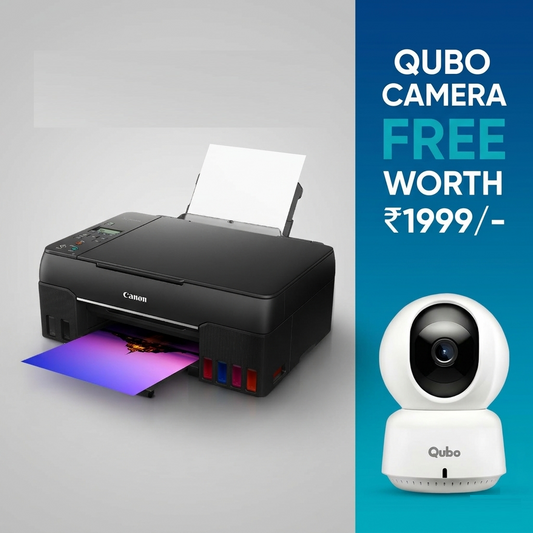 Canon PIXMA MegaTank G670 6 Colour, Print,Scan,Copy, High Volume Printing Photo Printer, User Replaceable Print Heads & Maintainence Cartridge