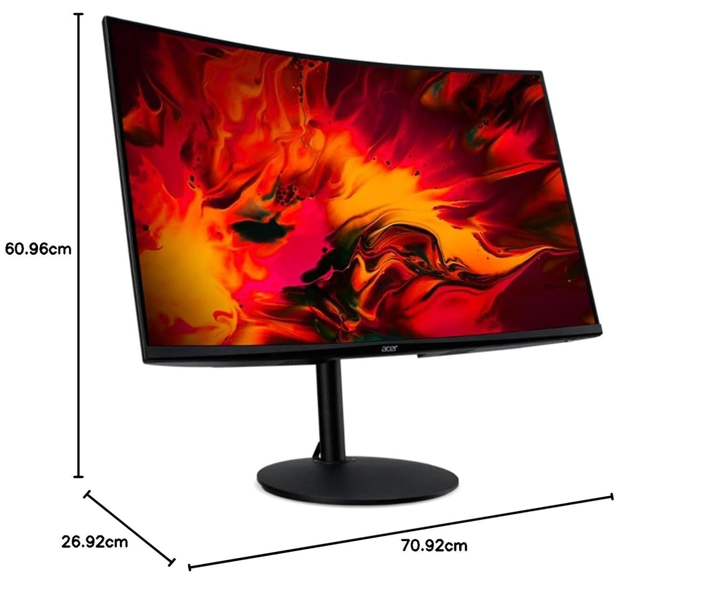 Acer Nitro XZ320Q  31.5" Full HD (1920 x 1080) Gaming Monitor with 240Hz