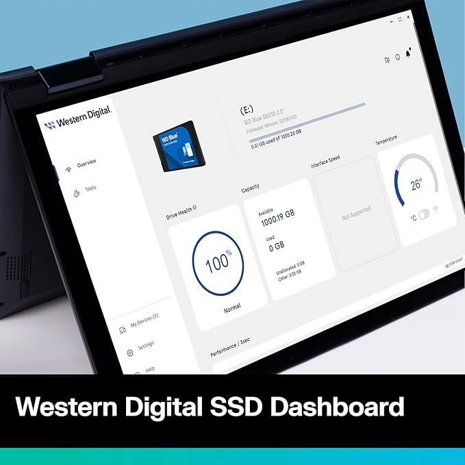 Western Digital 4TB WD Blue SA510 SATA Internal Solid State Drive SSD