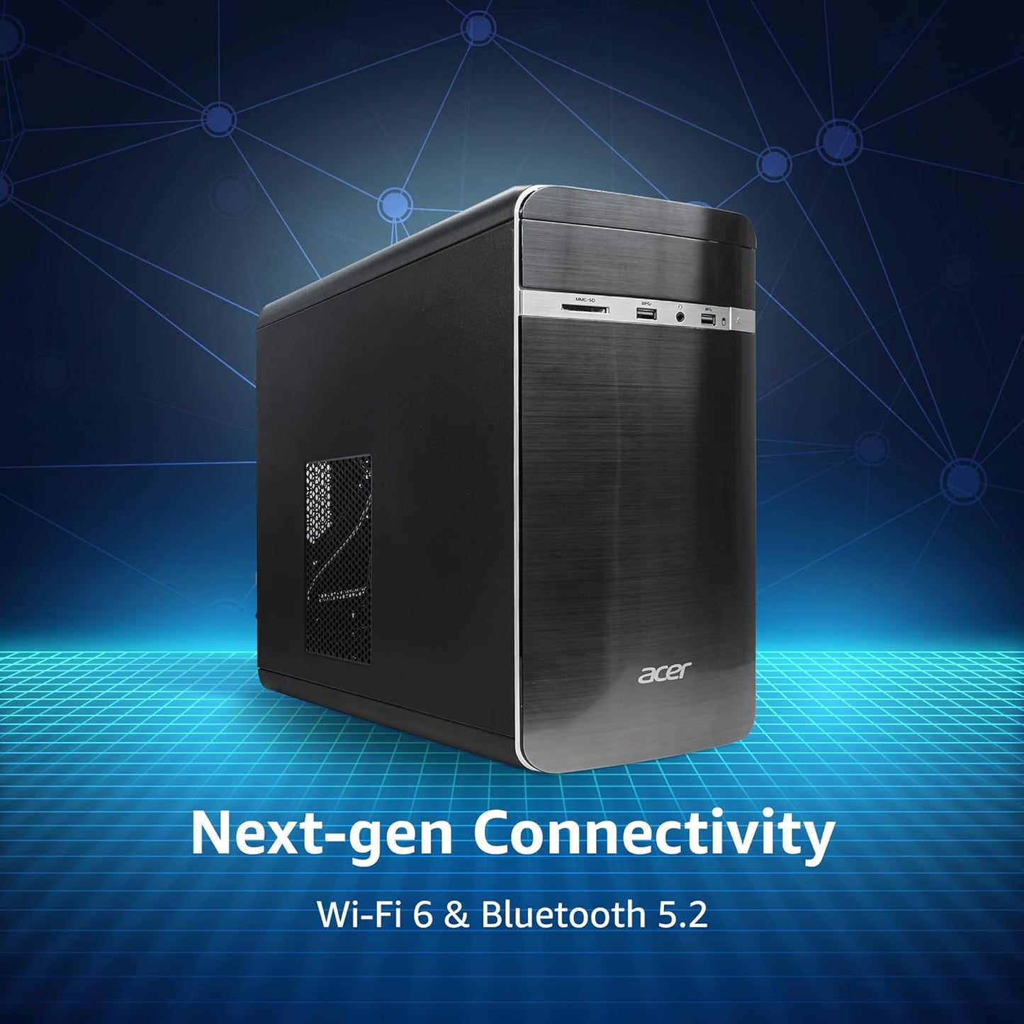 Acer Dt (UD.30KSI.0XK)-M200-H610-I5-14400-GEN/16GB/512 SSD/DOS