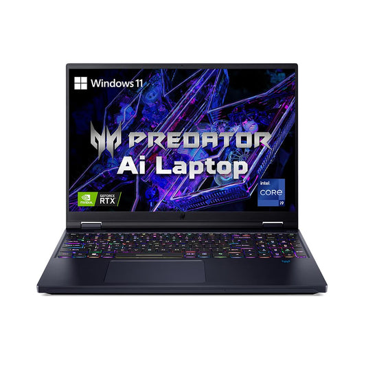 Acer Predator Helios 16 Gaming Laptop Intel Core i9-14900HX processore Nvidia GeForce RTX 4070 8GB GDDR6