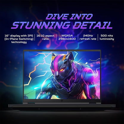 Acer Predator Helios 16 Gaming Laptop Intel Core i9-14900HX processore Nvidia GeForce RTX 4070 8GB GDDR6