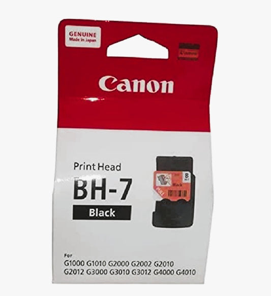 Canon Print Head (for Black Ink) BH-7 for Inktank Printers- G1010,G2000,G2012,G2010, G3000, G3010, G3012, G4010, Small (BH7)