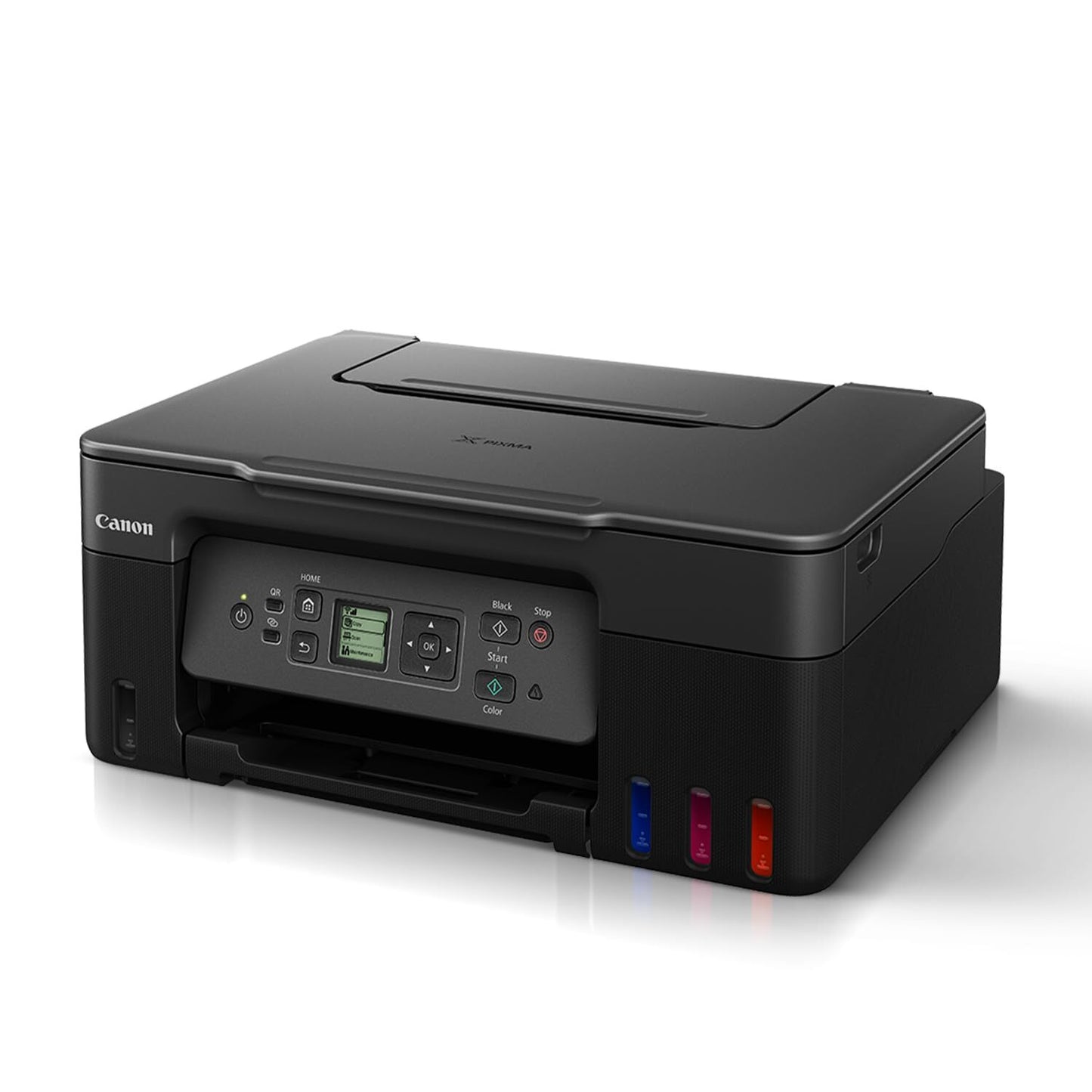Canon PIXMA E3370 All-in-One Wireless Ink Efficient Color Printer (Black)
