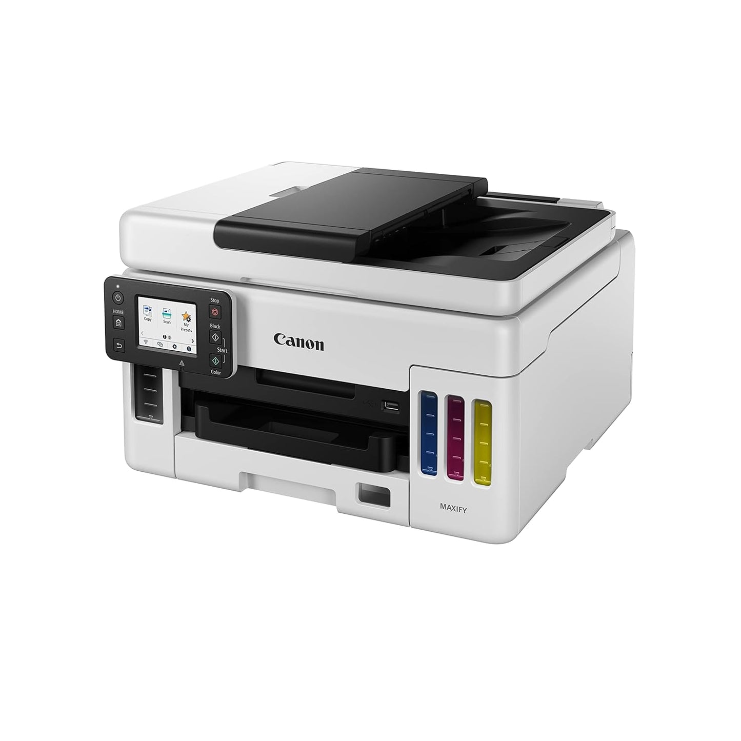 Canon MAXIFY MegaTank GX6170 All-in-One Wireless Ink Tank (Colour) Business Printer for High Volume Document Printing with 2 years Standard Warranty