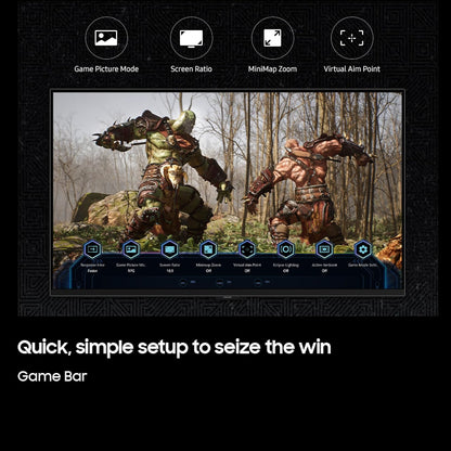 Samsung 27"(68.5cm) Odyssey G7 4K Smart Gaming Monitor|UHD 3840 x 2160|Fast IPS panel|144 Hz|1ms|OTT Apps|VESA DisplayHDR400|Speakers|FreeSync Premium|LAN|WiFi|Bluetooth|HAS Pivot|LS27DG700EWXXL|Black