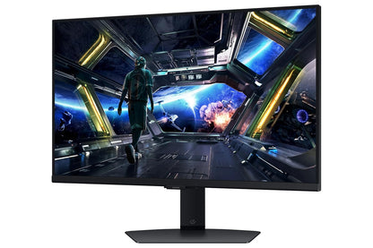 Samsung 27"(68.5cm) Odyssey G7 4K Smart Gaming Monitor|UHD 3840 x 2160|Fast IPS panel|144 Hz|1ms|OTT Apps|VESA DisplayHDR400|Speakers|FreeSync Premium|LAN|WiFi|Bluetooth|HAS Pivot|LS27DG700EWXXL|Black