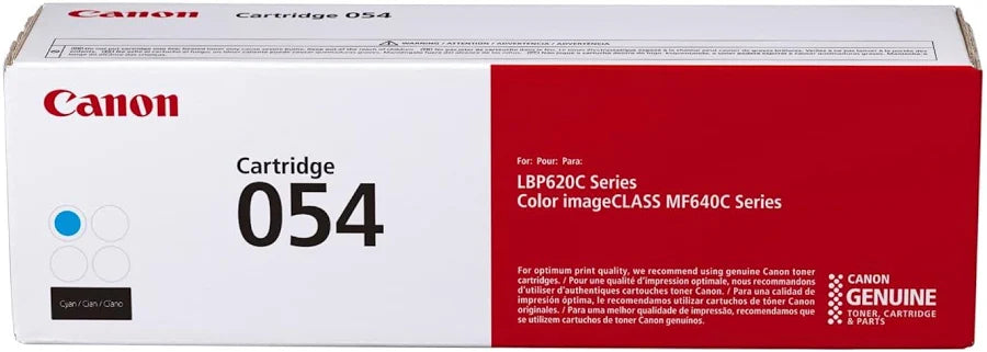 Canon Genuine Toner, Cartridge 054 C