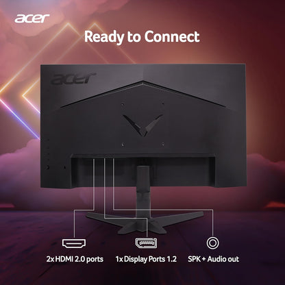 Acer Nitro VG270 X1 27 Inch IPS Full HD Backlit LED Gaming Monitor I 0.5 MS Response I 200Hz Refresh Rate I SRGB 99%, HDR 10 I 2xHDMI, 1xDP I Stereo Speakers I AMD FreeSync Premium I Eye Care (Black)