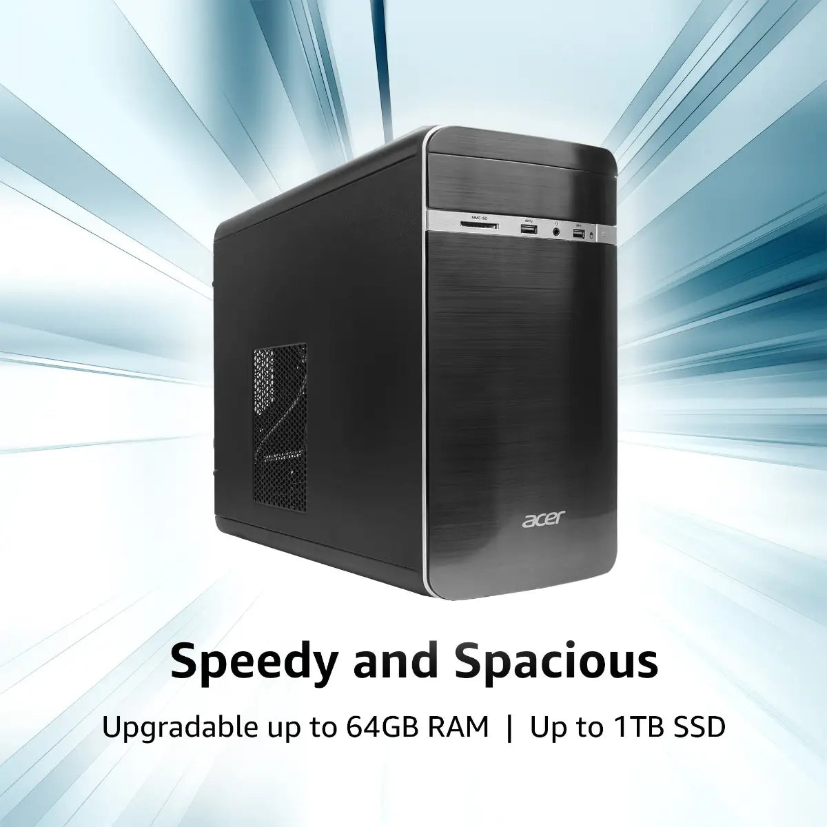 Acer Dt (UD.30KSI.0Z8)-M200-H610-I5-14400-GEN/16GB/512 SSD/DOS
