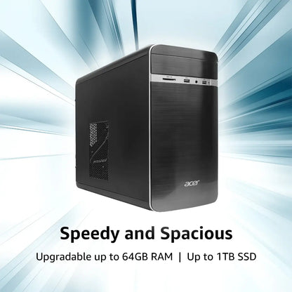 Acer Dt (UD.30KSI.0Z8)-M200-H610-I5-14400-GEN/16GB/512 SSD/DOS
